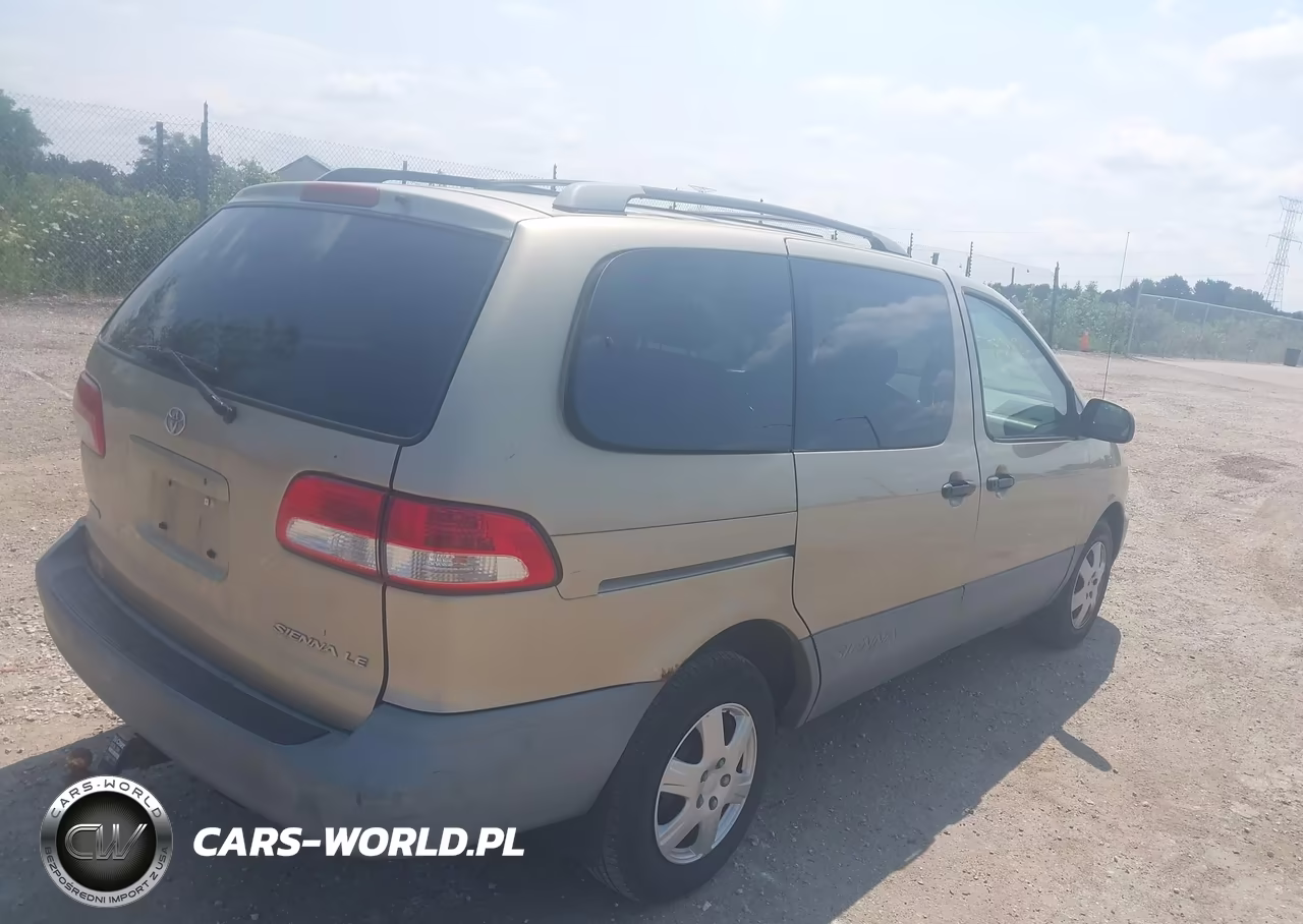 2001 Toyota Sienna Le VIN:4T3ZF13C01U340098 - 4