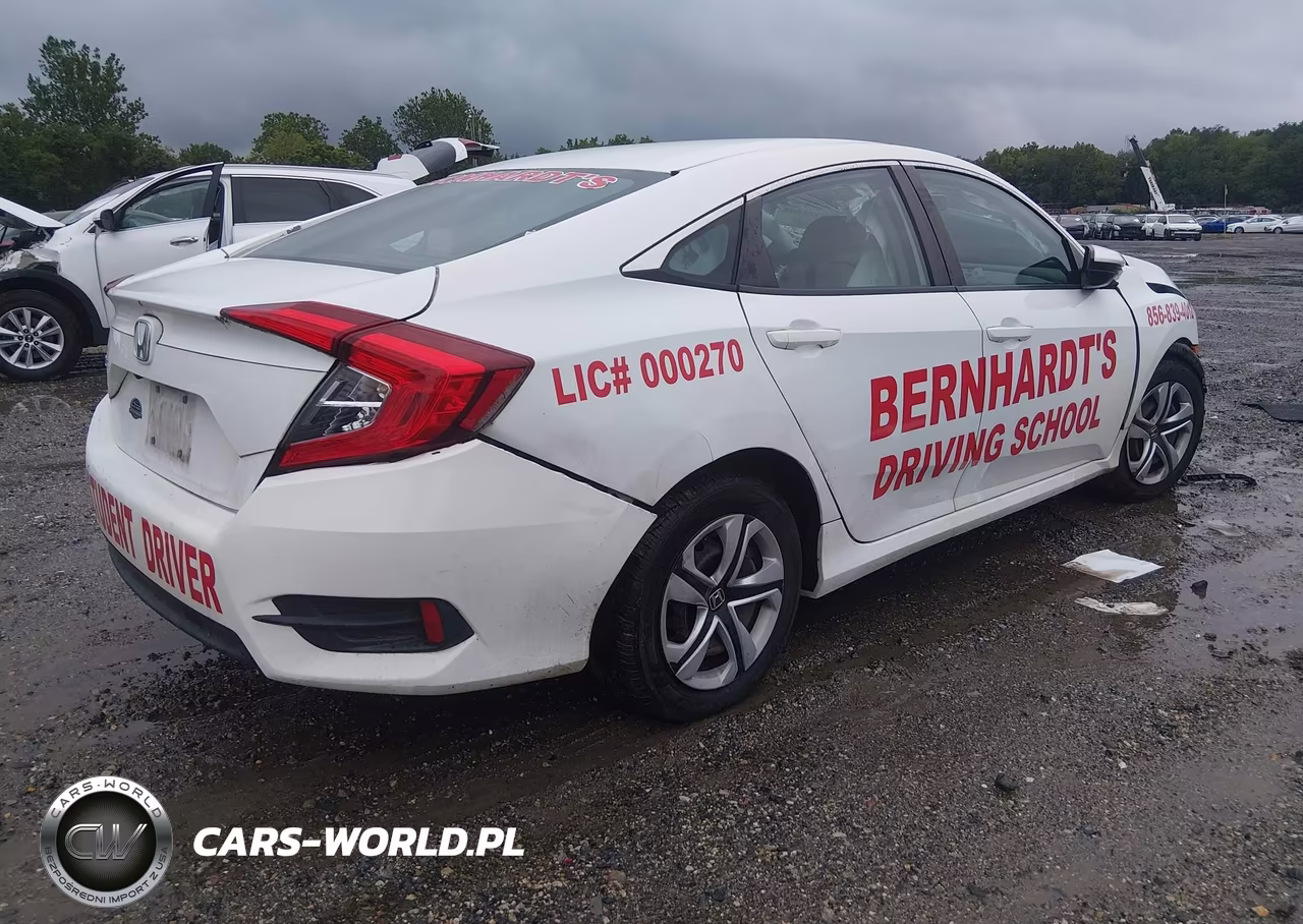 2017 Honda Civic Lx VIN:19XFC2F51HE225515 - 4