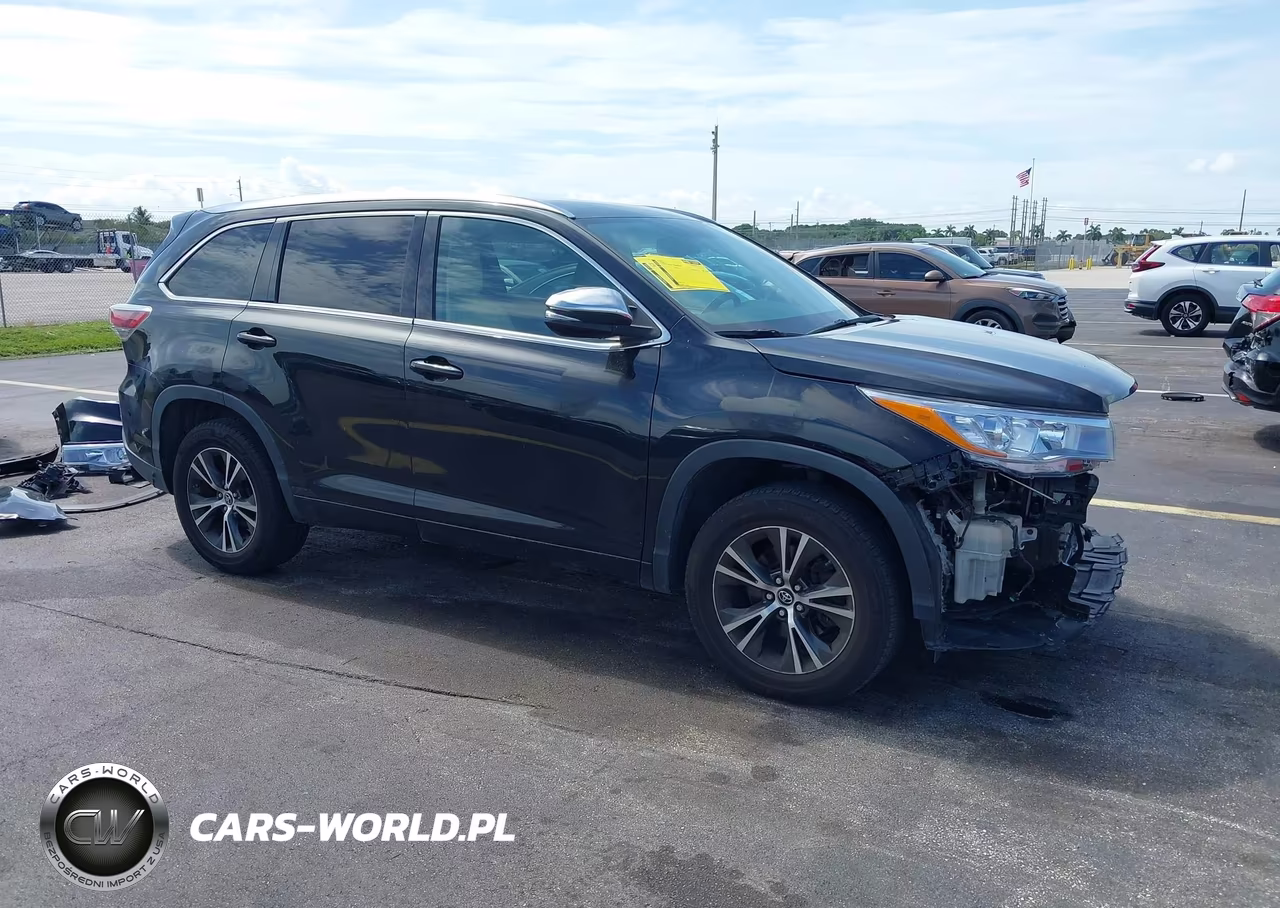 2016 Toyota Highlander Xle V6 – zdjęcie 1 z 17