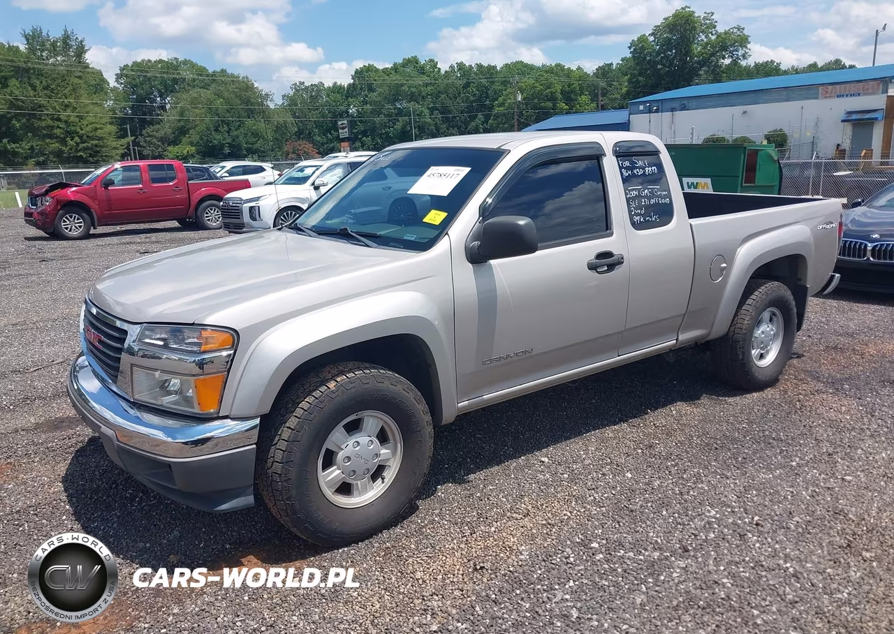 2004 GMC Canyon Sle VIN:1GTDS196748217156 - 2