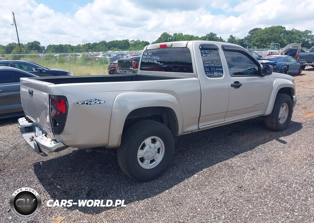 2004 GMC Canyon Sle VIN:1GTDS196748217156 - 4
