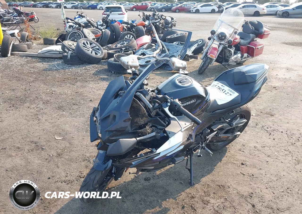 2025 Kawasaki Ex500 A-B VIN:ML5EXGJ17SDA67348 - 2