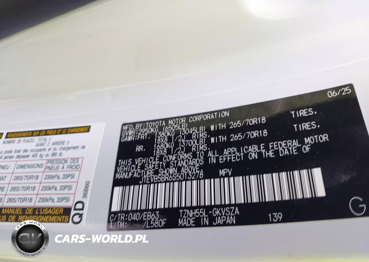 2025 Toyota 4Runner Hybrid Trailhunter VIN:JTEVB5BR6S5013278 - 9
