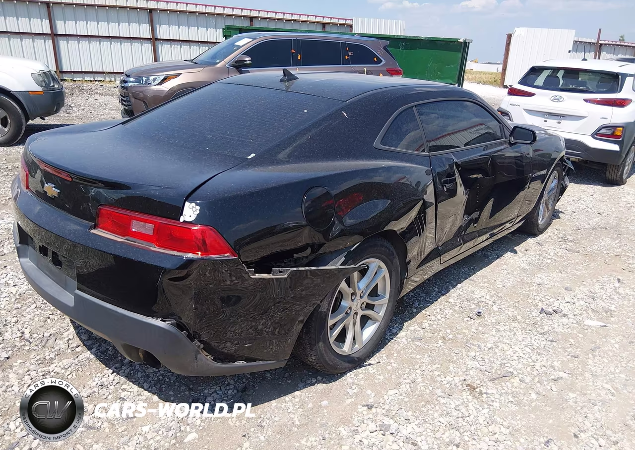 2015 Chevrolet Camaro Ls VIN:2G1FB1E3XF9177529 - 4