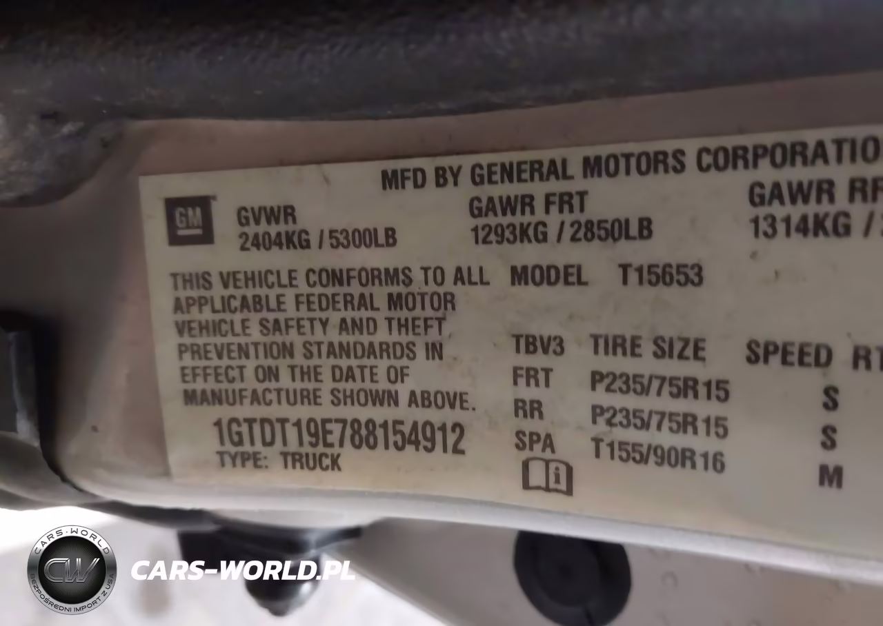 2008 GMC Canyon Sle2 VIN:1GTDT19E788154912 - 9