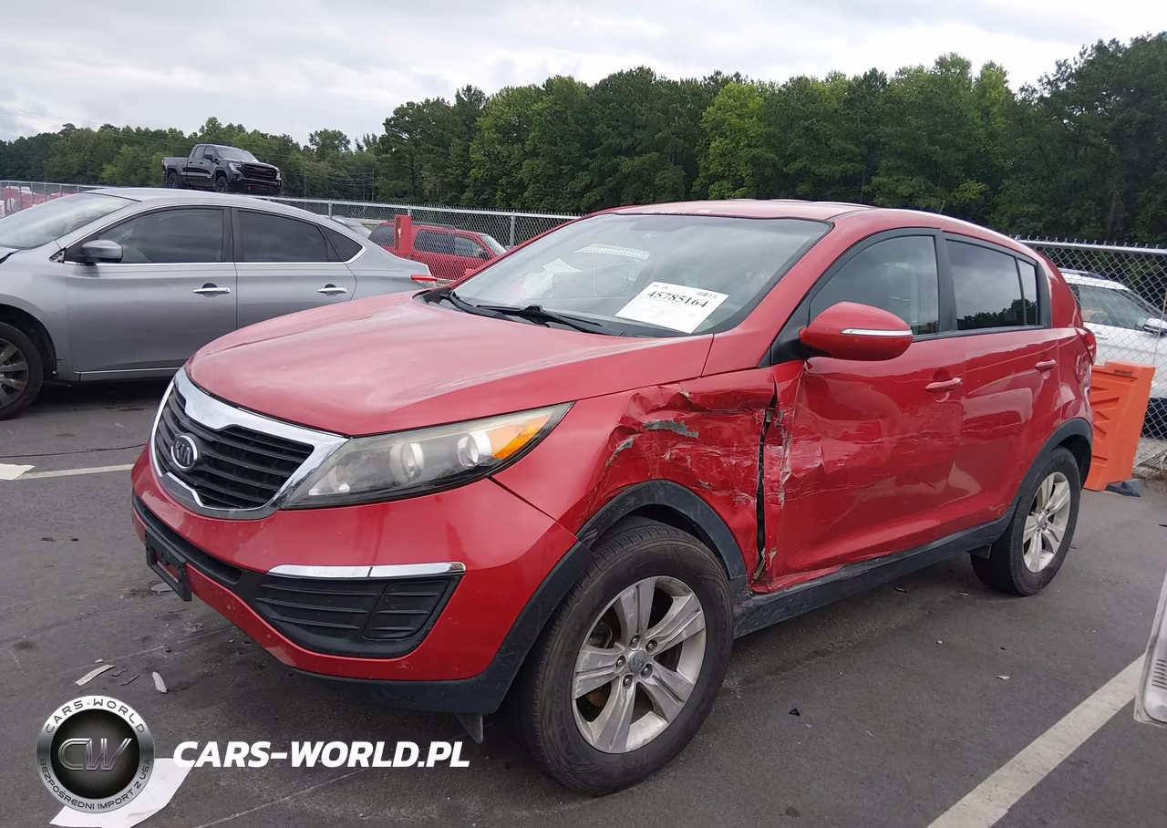 2012 Kia Sportage Lx VIN:KNDPB3A27C7226400 - 2