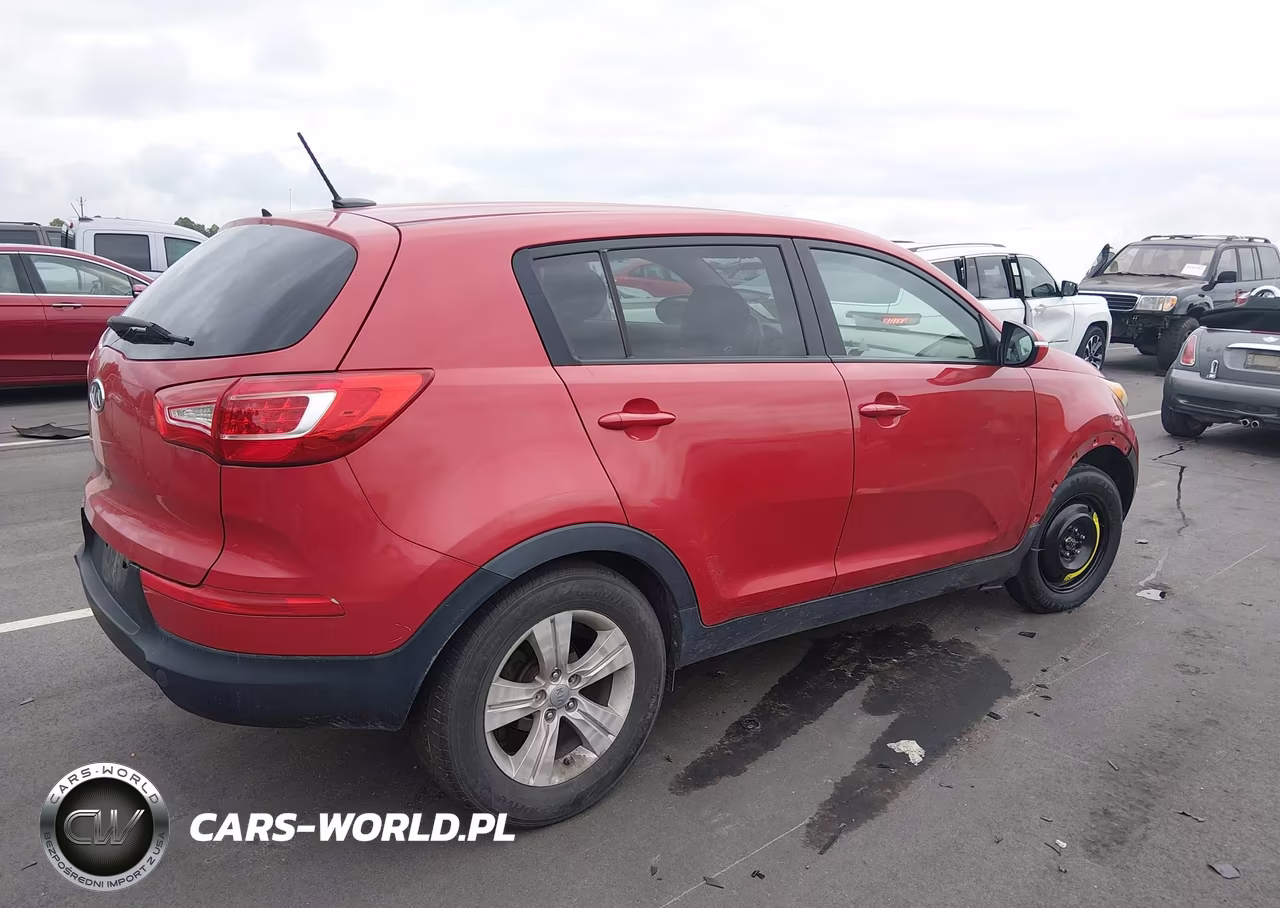 2012 Kia Sportage Lx VIN:KNDPB3A27C7226400 - 4