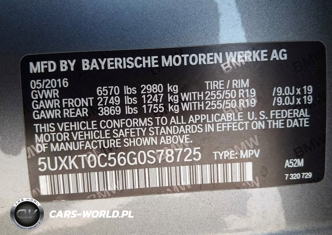 2016 BMW X5 Edrive xDrive40E VIN:5UXKT0C56G0S78725 - 9