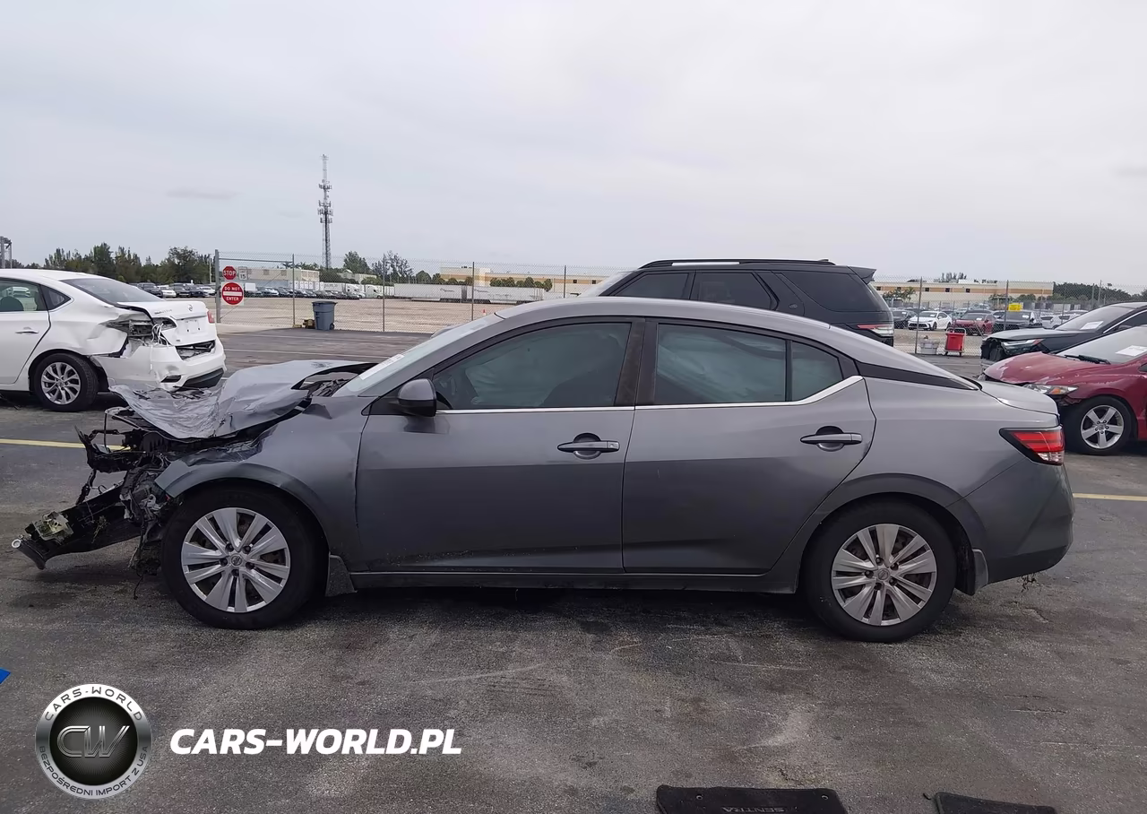 2021 Nissan Sentra S Xtronic Cvt VIN:3N1AB8BV6MY228802 - 13