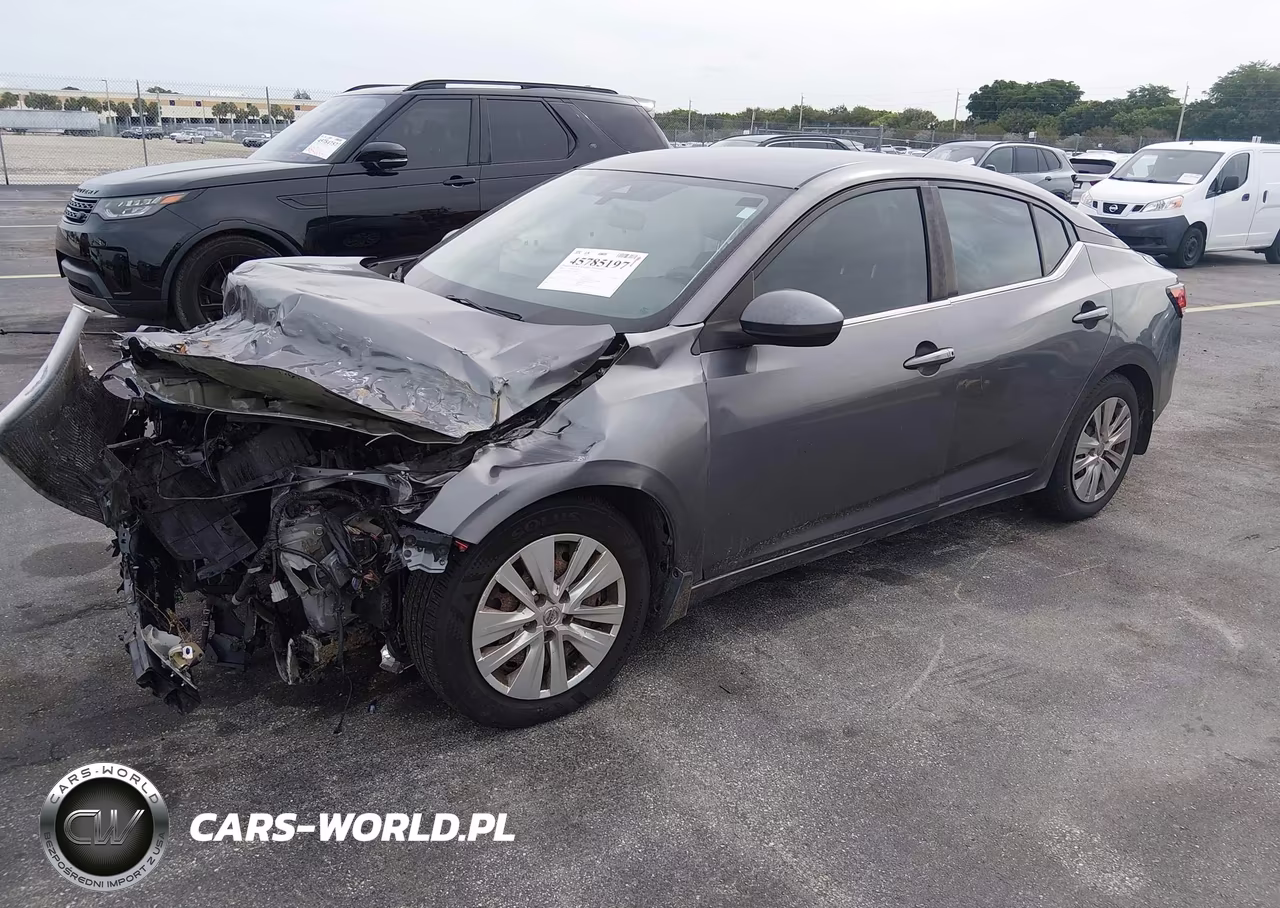 2021 Nissan Sentra S Xtronic Cvt VIN:3N1AB8BV6MY228802 - 2