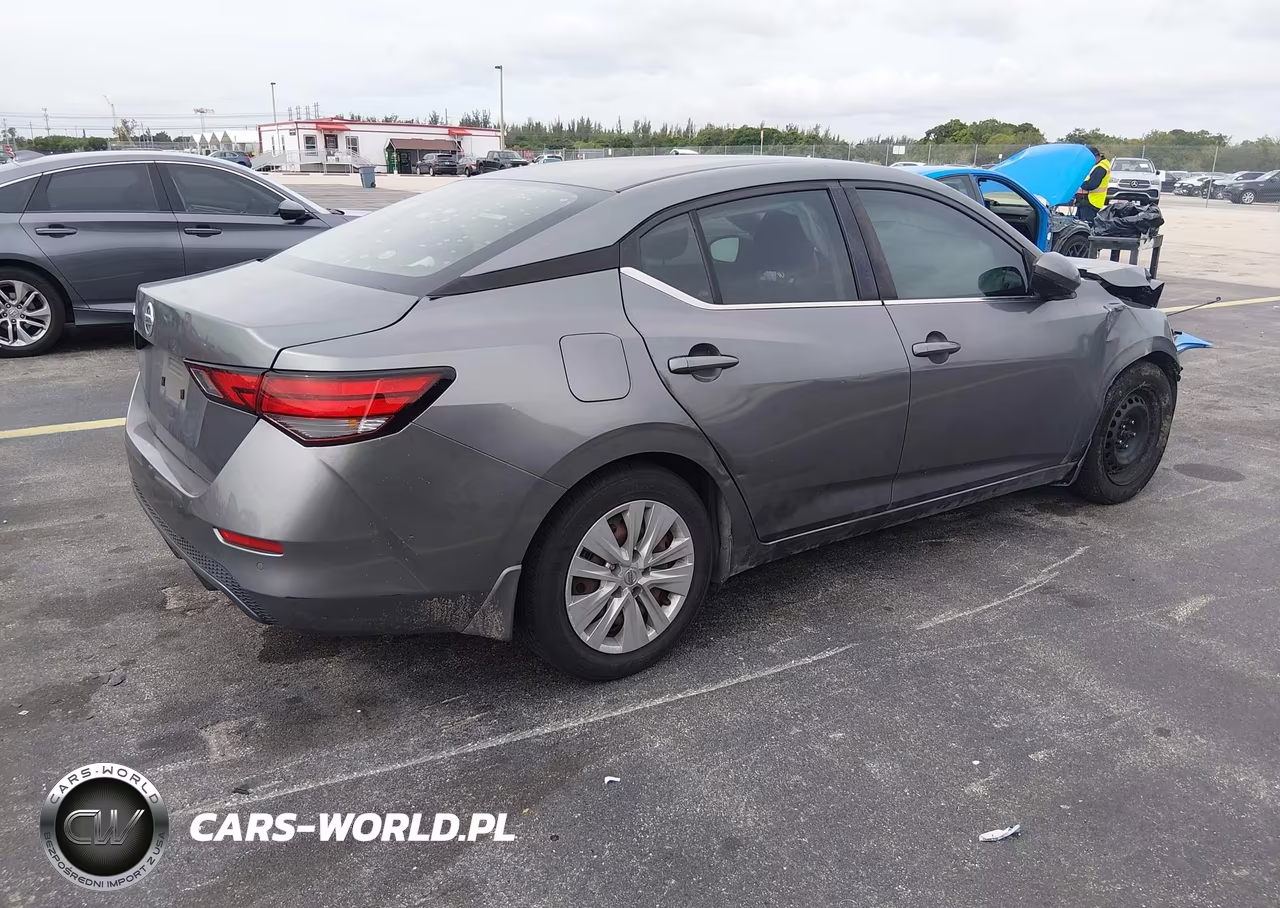 2021 Nissan Sentra S Xtronic Cvt VIN:3N1AB8BV6MY228802 - 4