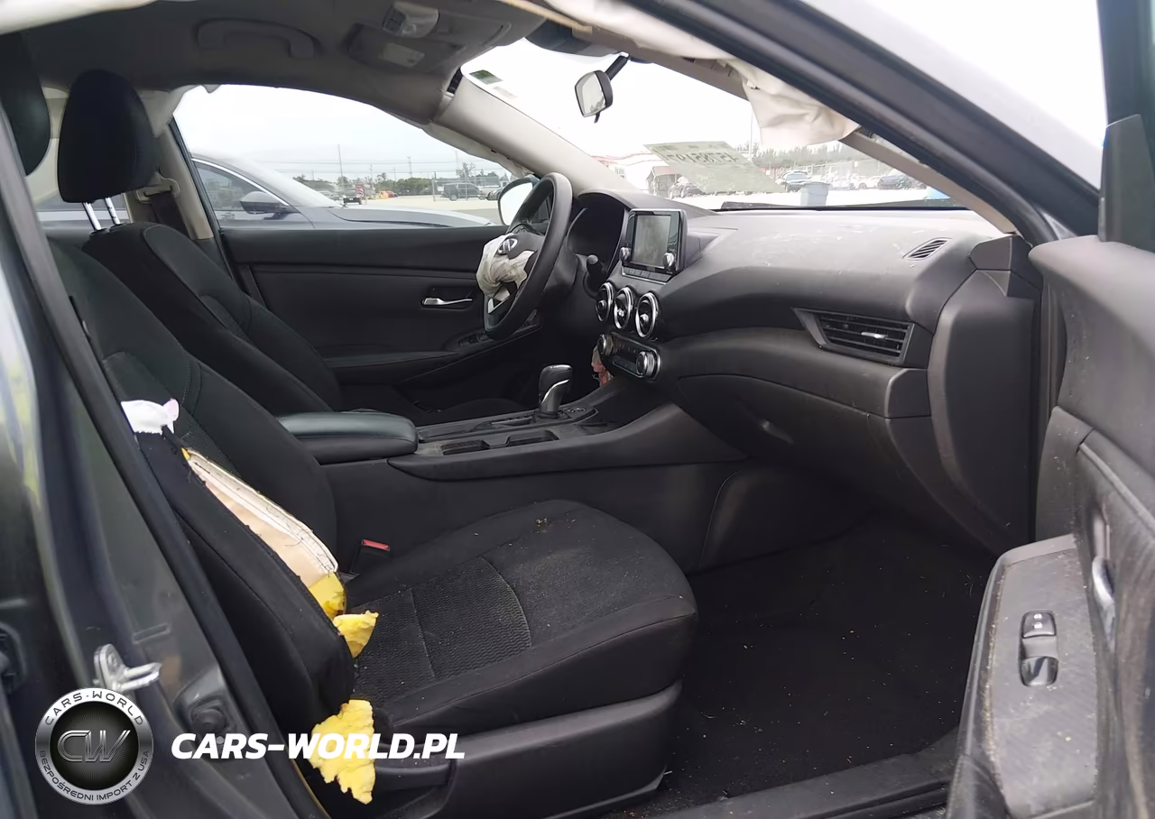 2021 Nissan Sentra S Xtronic Cvt VIN:3N1AB8BV6MY228802 - 5