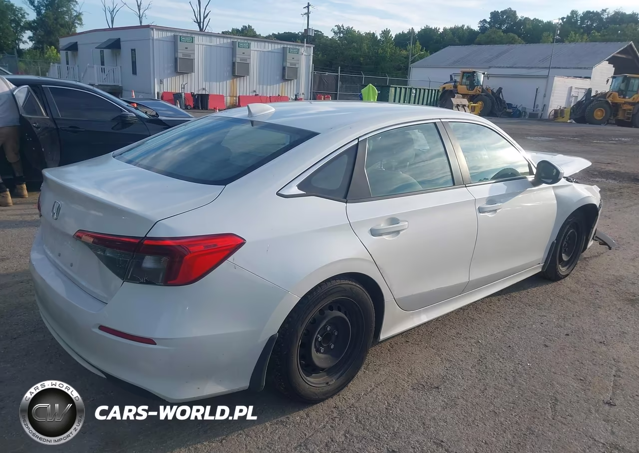 2022 Honda Civic Lx VIN:2HGFE2F27NH525089 - 4