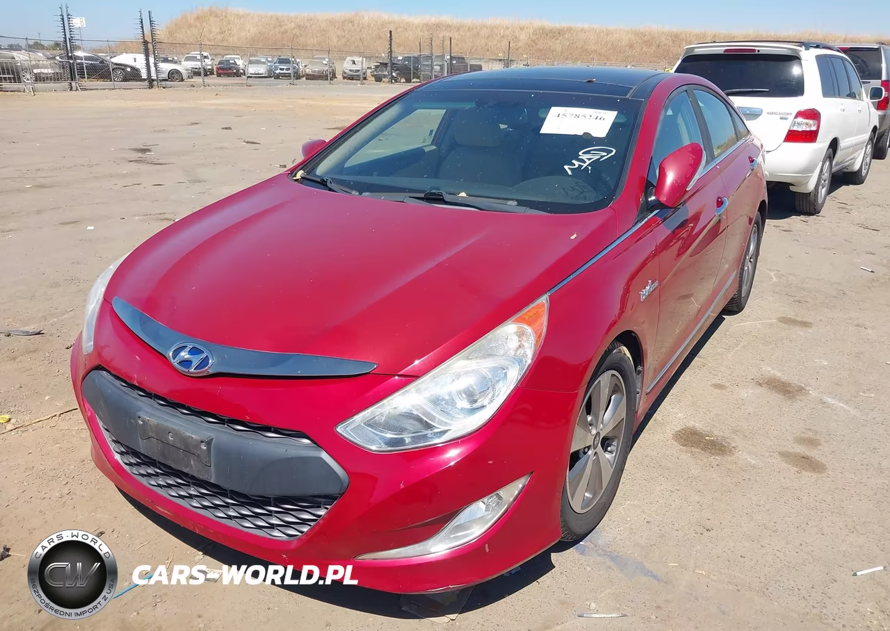 2012 Hyundai Sonata Hybrid VIN:KMHEC4A42CA023540 - 2