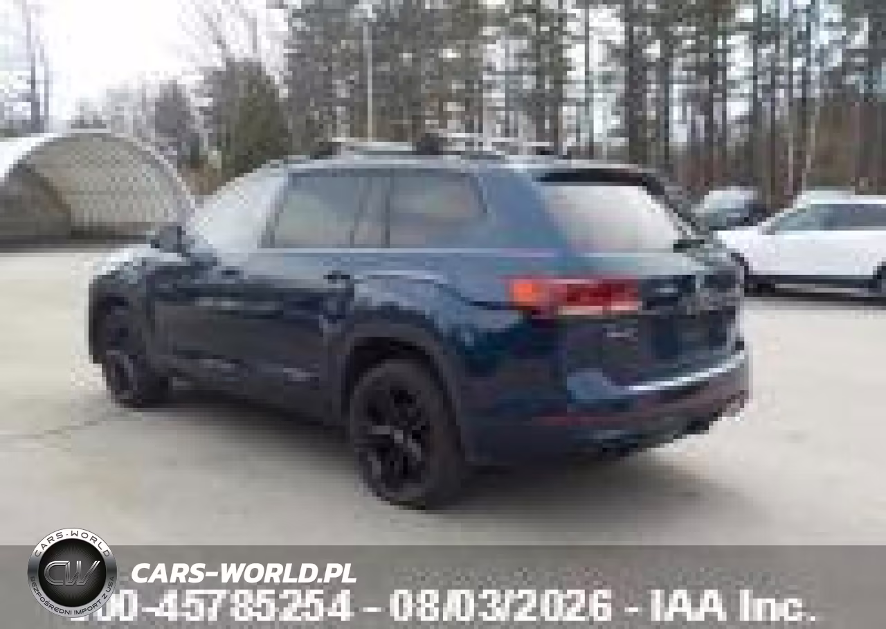2022 Volkswagen Atlas 3.6L V6 Sel R-Line Black VIN:1V2SR2CA7NC559290 - 3