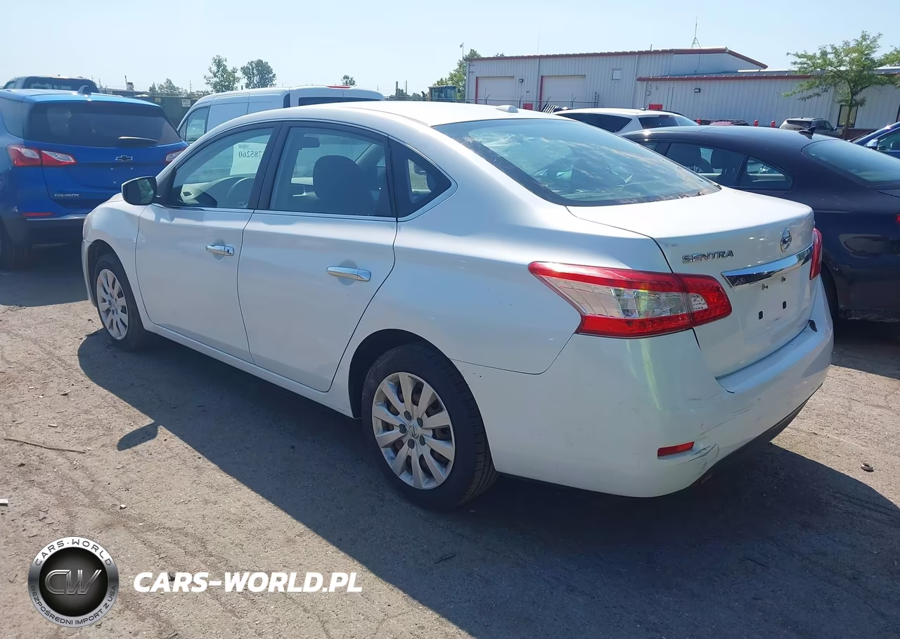 2015 Nissan Sentra Sv VIN:3N1AB7AP3FY284020 - 3