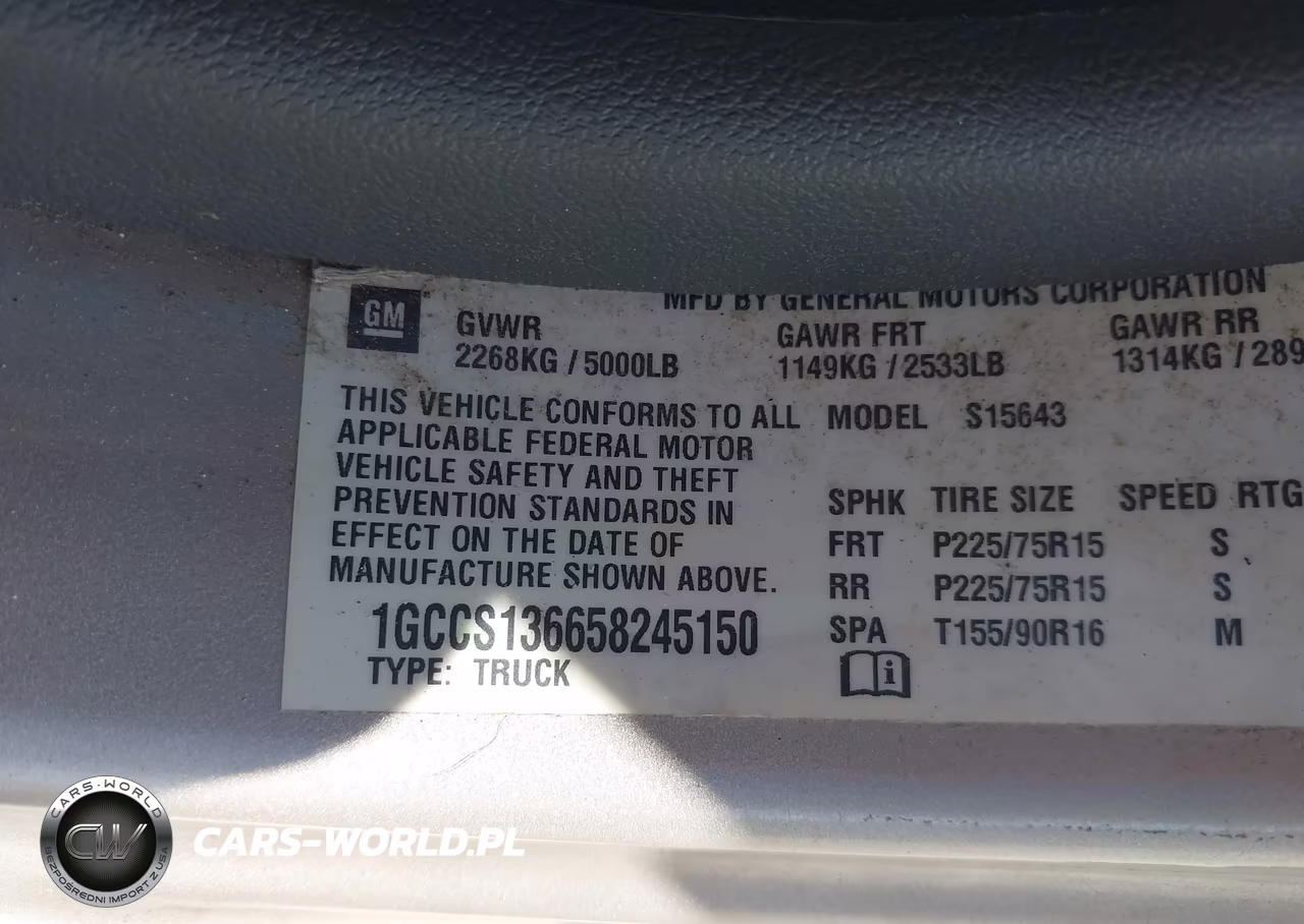 2005 Chevrolet Colorado Ls VIN:1GCCS136658245150 - 9
