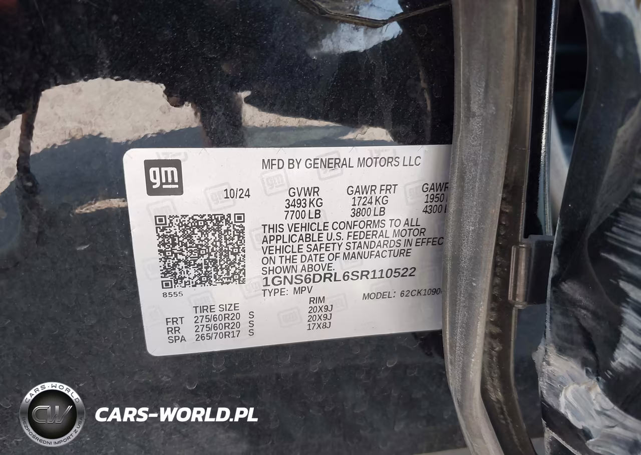 2025 Chevrolet Suburban 4Wd Z71 VIN:1GNS6DRL6SR110522 - 9