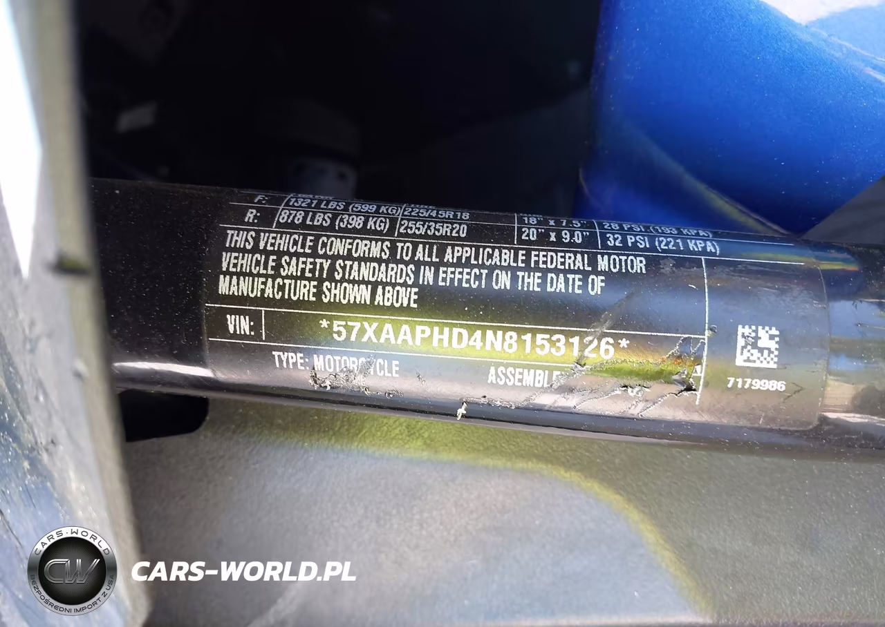 2022 Polaris Slingshot Sl VIN:57XAAPHD4N8153126 - 9