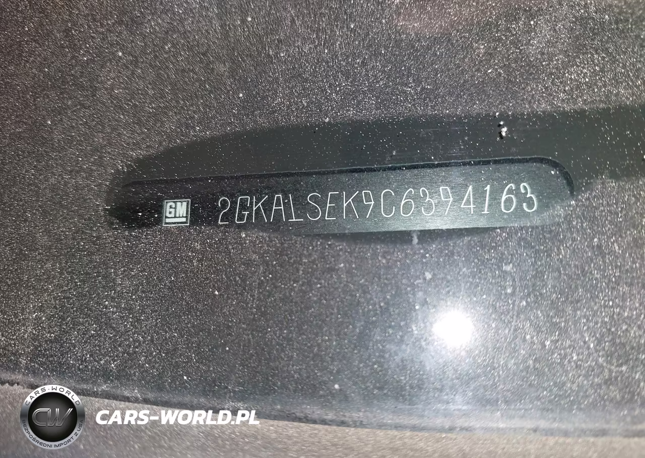 2012 GMC Terrain Sle-2 VIN:2GKALSEK9C6394163 - 9