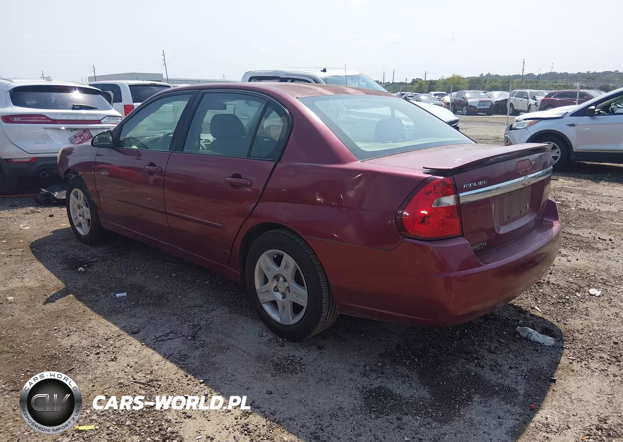 2007 Chevrolet Malibu Lt W-1Lt VIN:1G1ZT58F97F105320 - 3