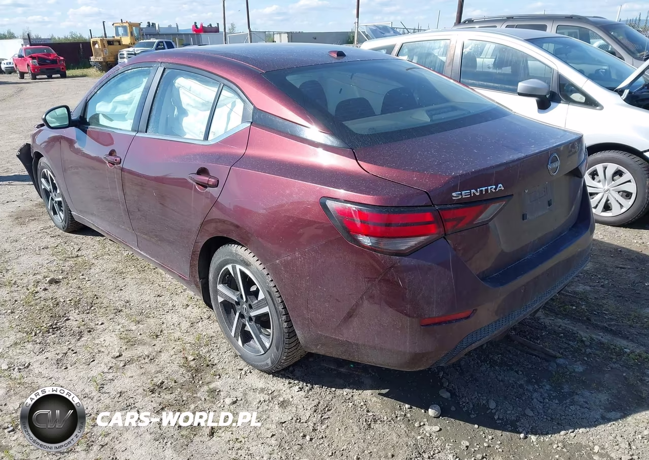 2024 Nissan Sentra Sv Xtronic Cvt VIN:3N1AB8CV0RY302317 - 3