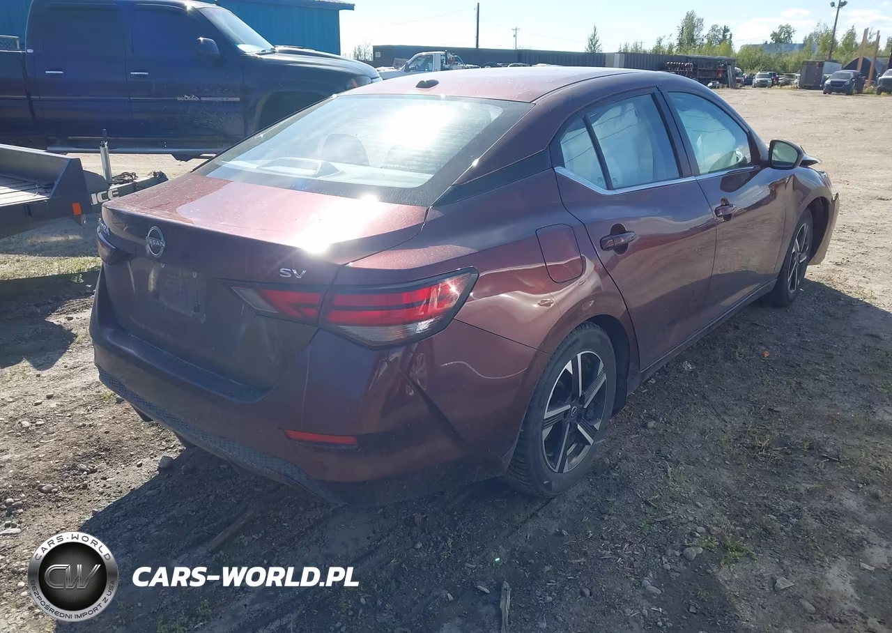 2024 Nissan Sentra Sv Xtronic Cvt VIN:3N1AB8CV0RY302317 - 4