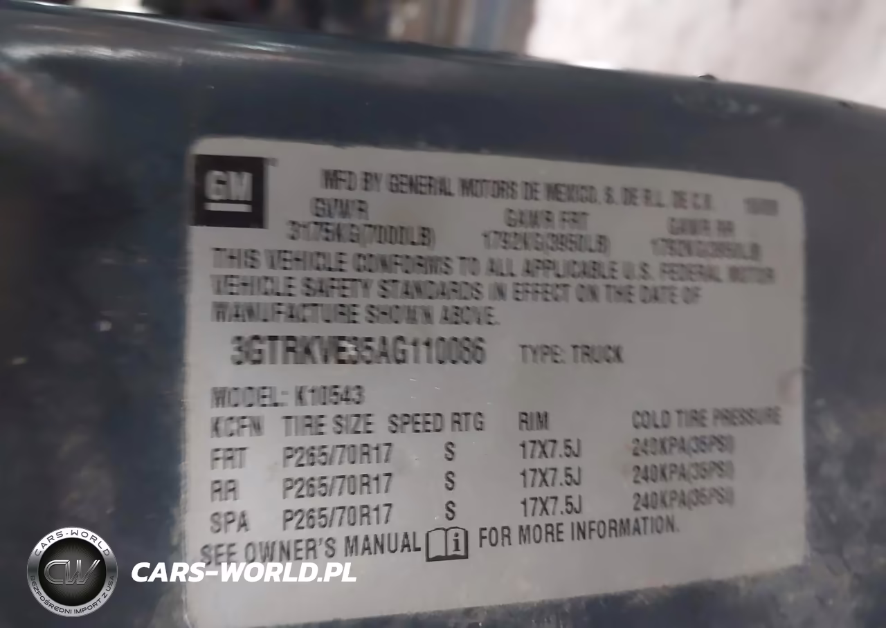 2010 GMC Sierra 1500 Sle VIN:3GTRKVE35AG110086 - 9