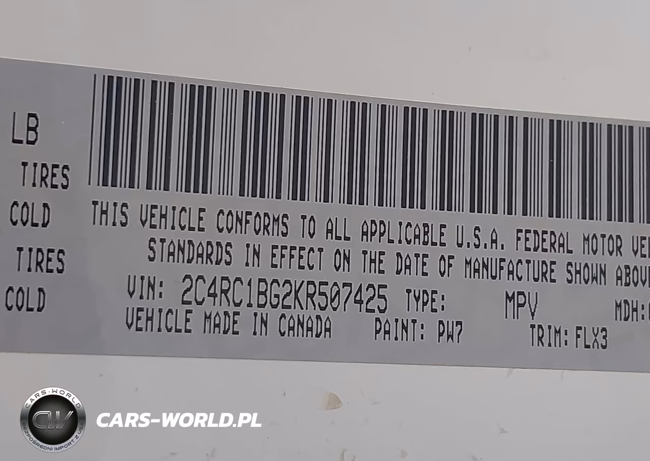 2019 Chrysler Pacifica Touring L VIN:2C4RC1BG2KR507425 - 9