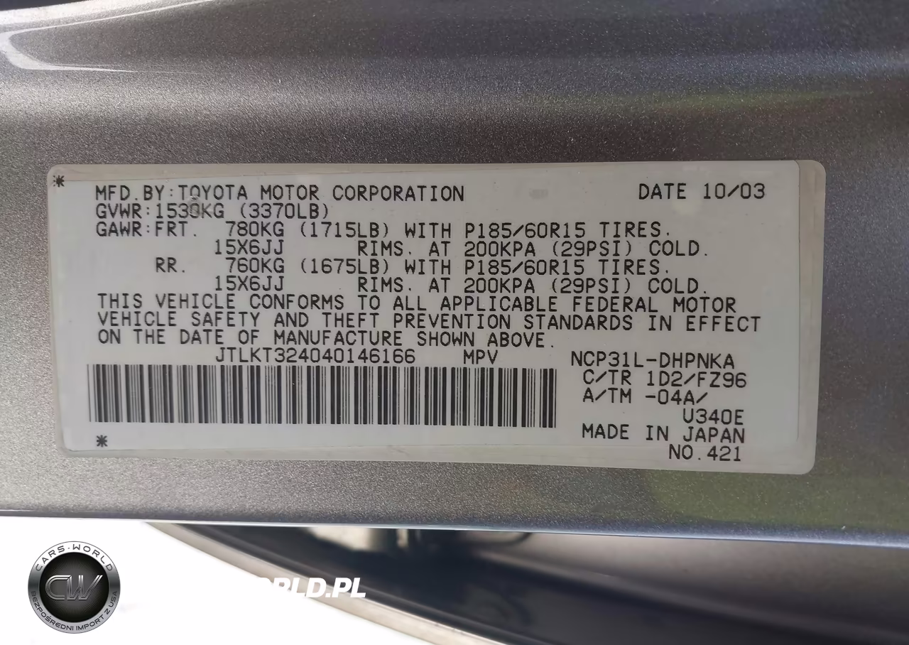 2004 Scion Xb VIN:JTLKT324040146166 - 9