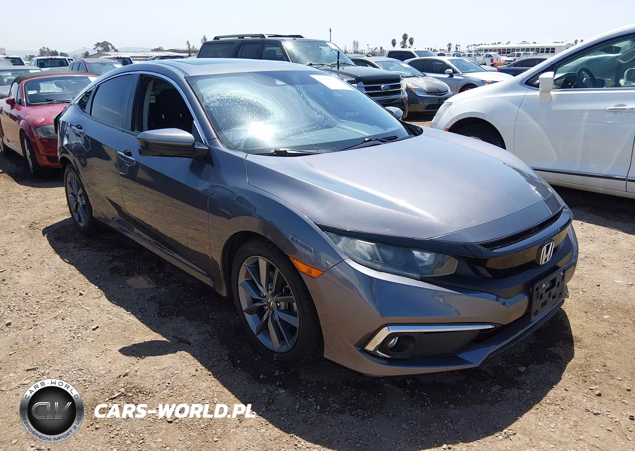 2020 Honda Civic Ex VIN:19XFC1F31LE214502 - 1