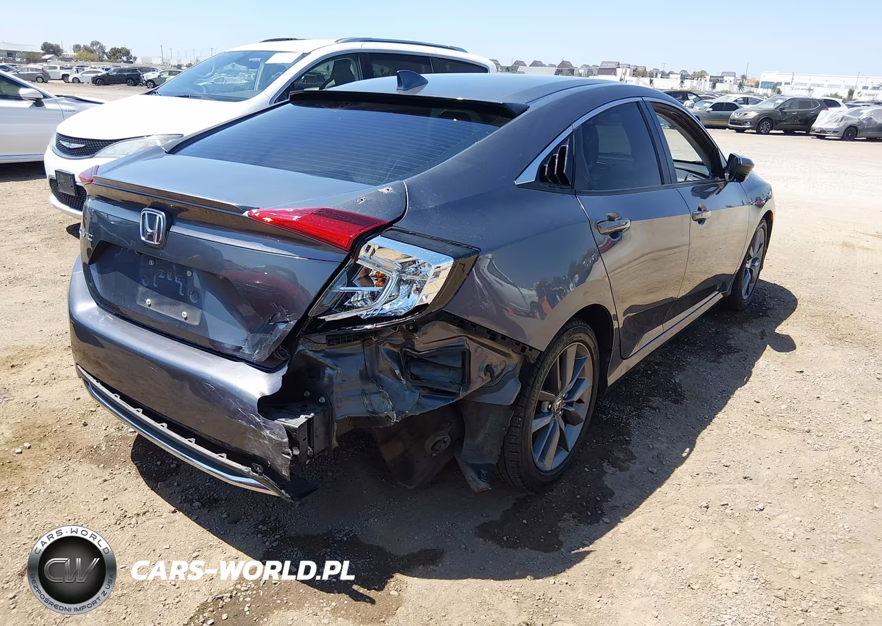 2020 Honda Civic Ex VIN:19XFC1F31LE214502 - 4