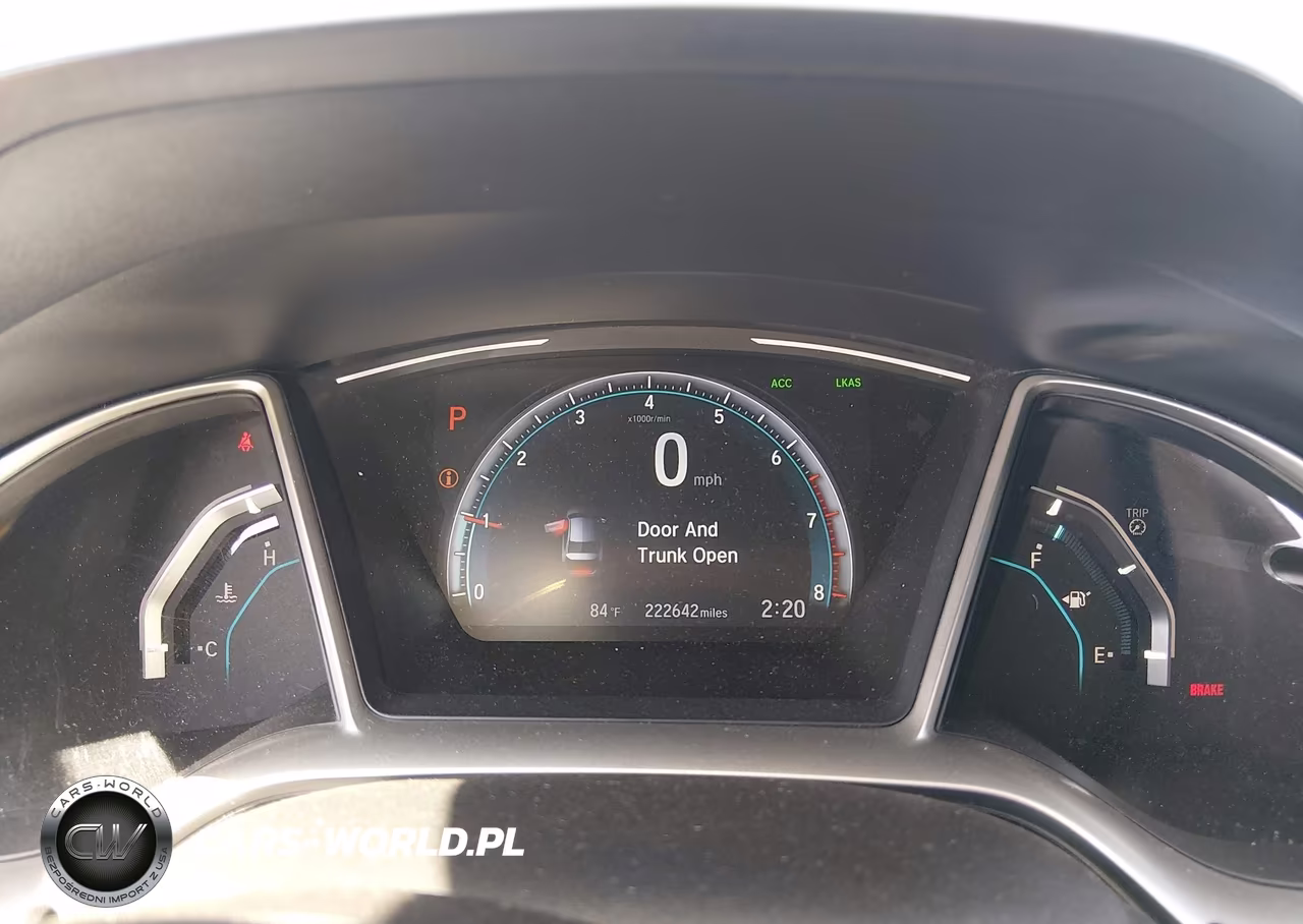 2020 Honda Civic Ex VIN:19XFC1F31LE214502 - 7
