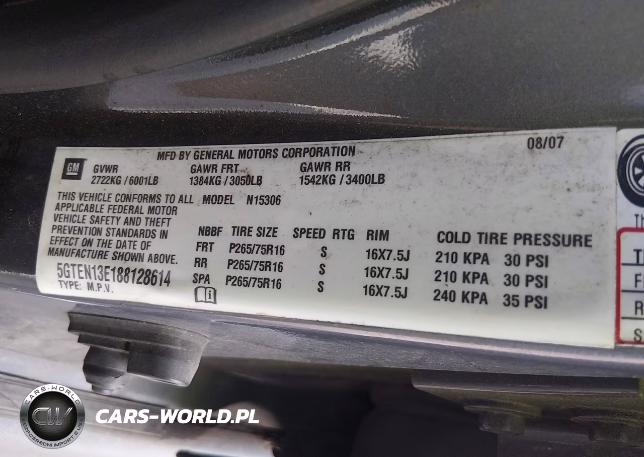 2008 Hummer H3 Suv Luxury VIN:5GTEN13E188128614 - 9