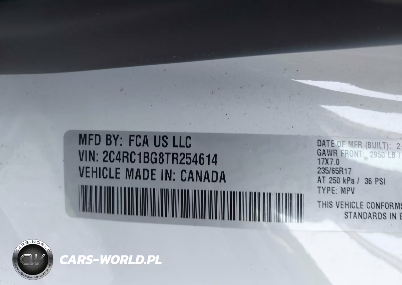 2026 Chrysler Pacifica Select VIN:2C4RC1BG8TR254614 - 9