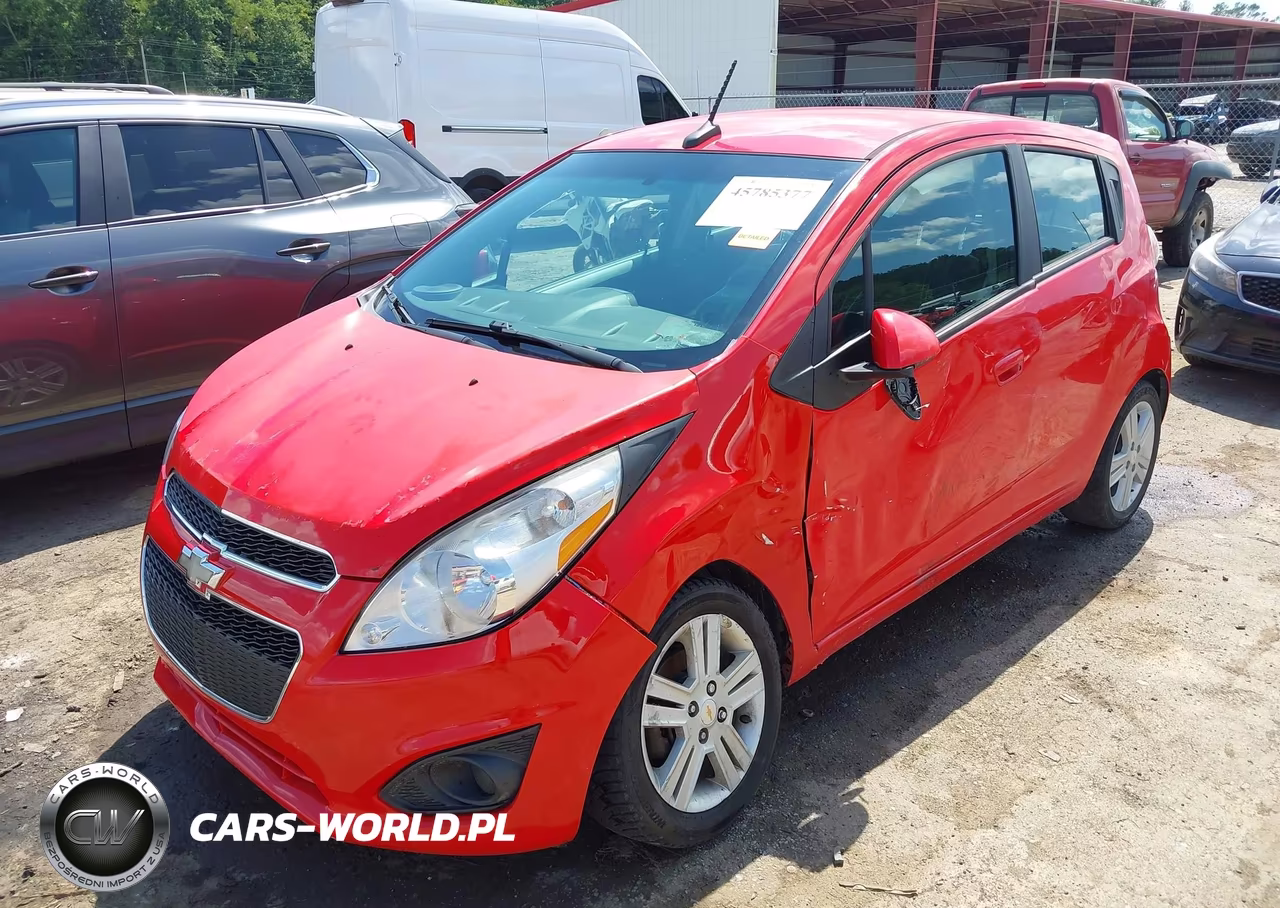 2013 Chevrolet Spark Ls Auto VIN:KL8CB6S91DC624859 - 2
