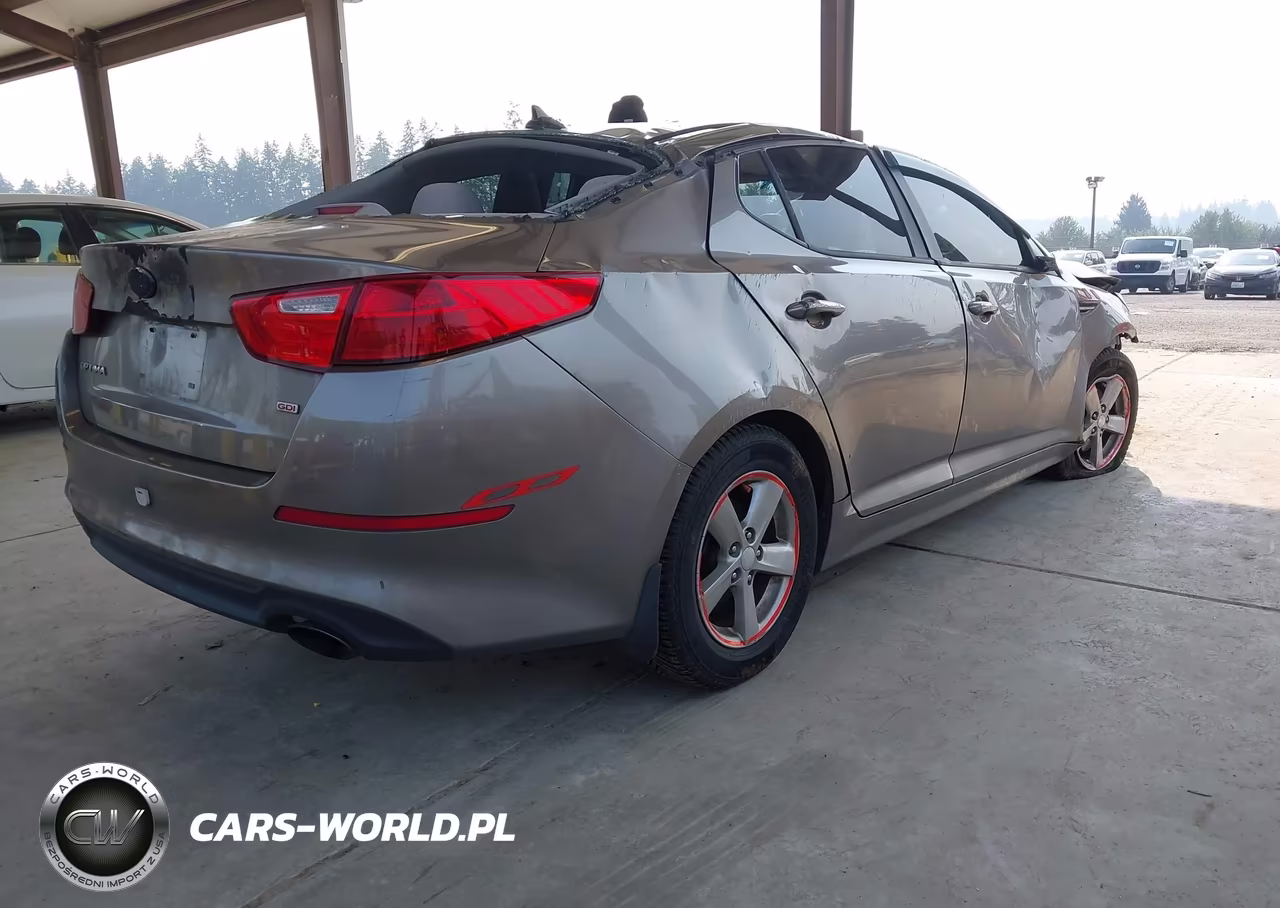 2015 Kia Optima Lx VIN:5XXGM4A7XFG366724 - 4