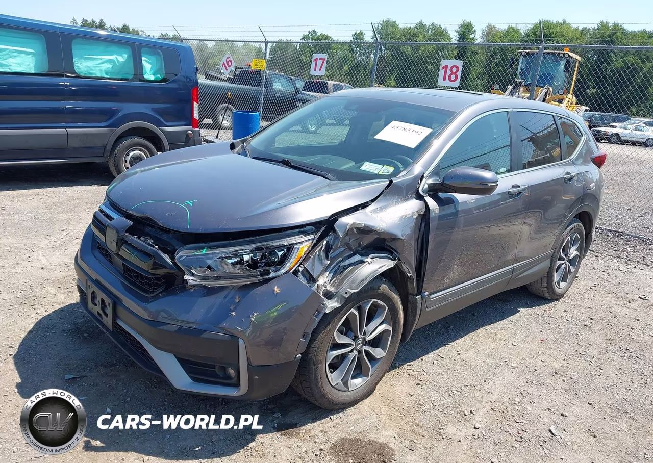 2022 Honda Cr-V Awd Ex VIN:2HKRW2H53NH664451 - 2