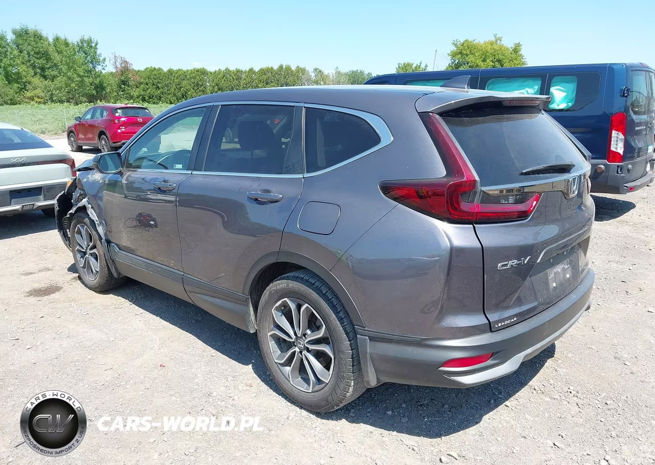 2022 Honda Cr-V Awd Ex VIN:2HKRW2H53NH664451 - 3