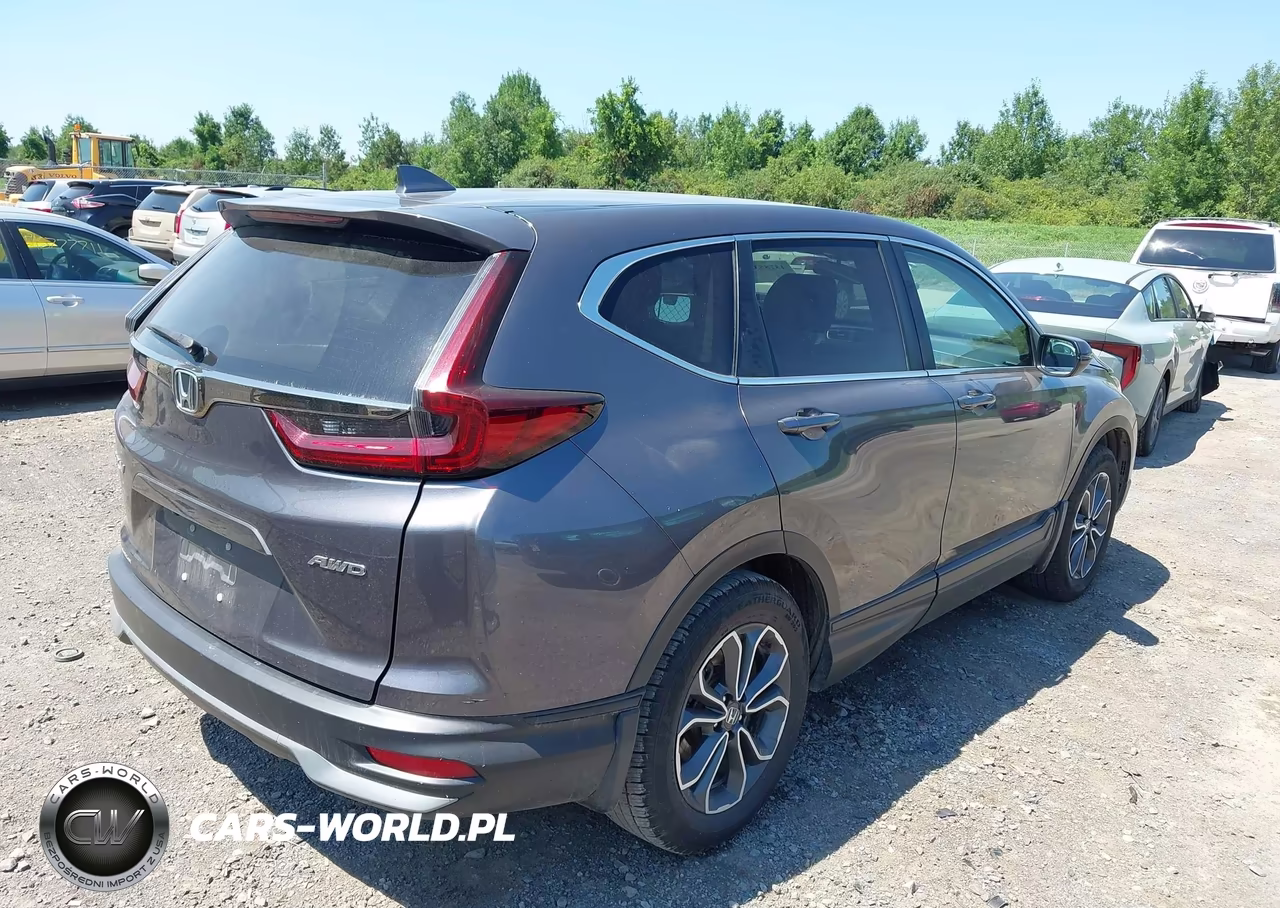 2022 Honda Cr-V Awd Ex VIN:2HKRW2H53NH664451 - 4