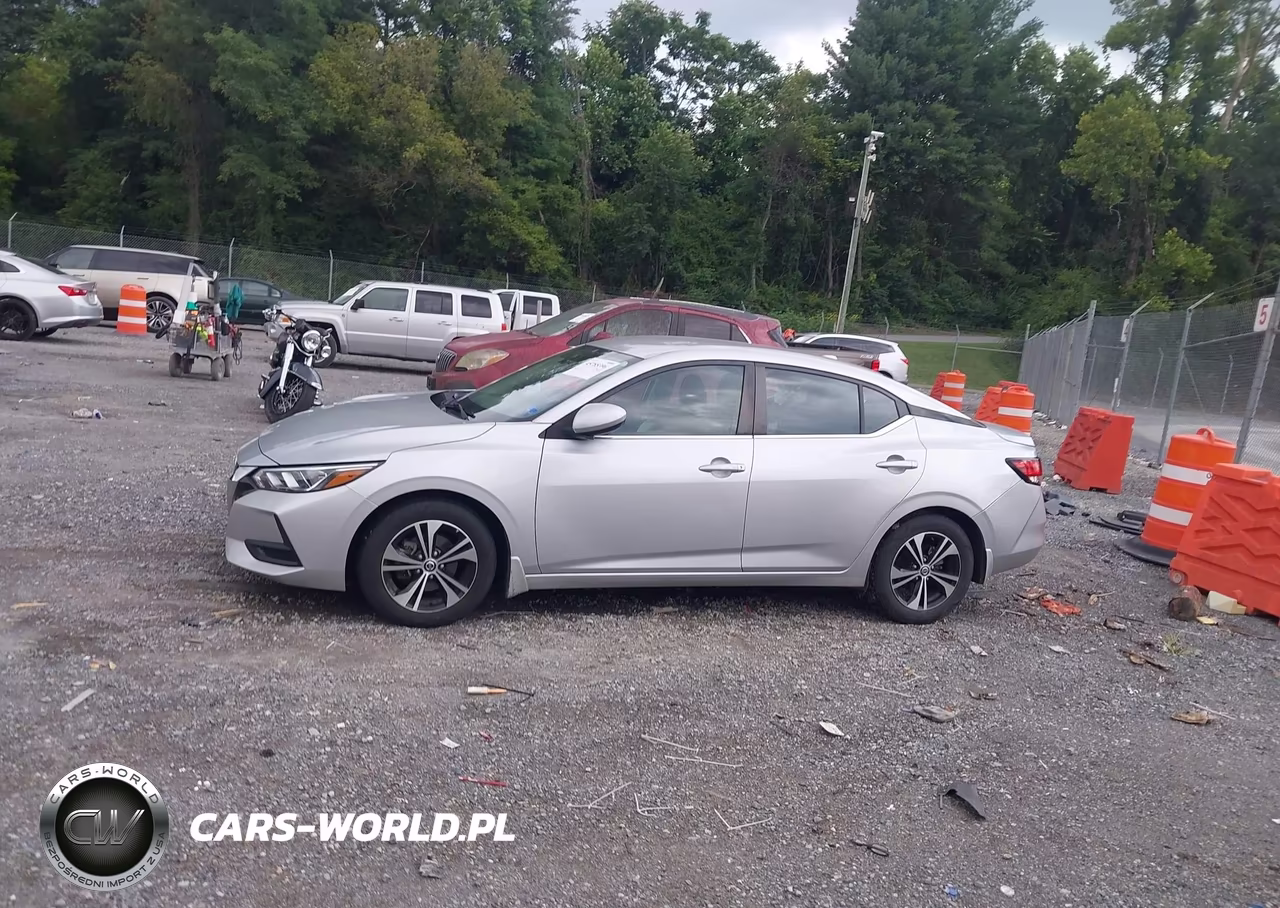 2022 Nissan Sentra Sv Xtronic Cvt VIN:3N1AB8CV0NY203362 - 14