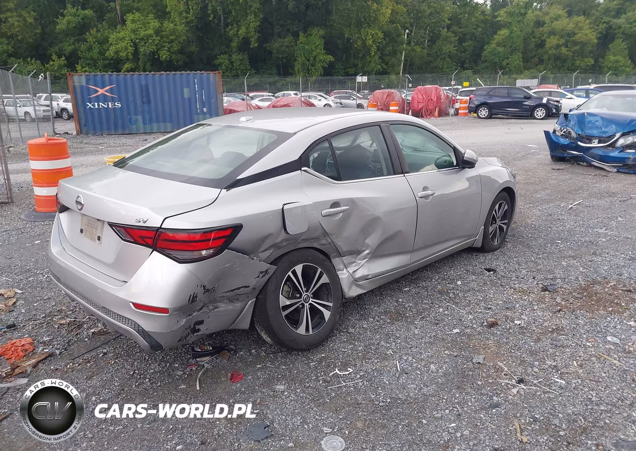 2022 Nissan Sentra Sv Xtronic Cvt VIN:3N1AB8CV0NY203362 - 4