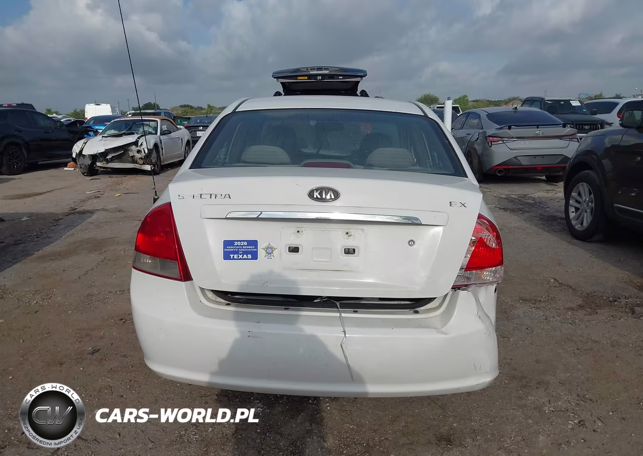 2007 Kia Spectra Ex VIN:KNAFE122775487658 - 16