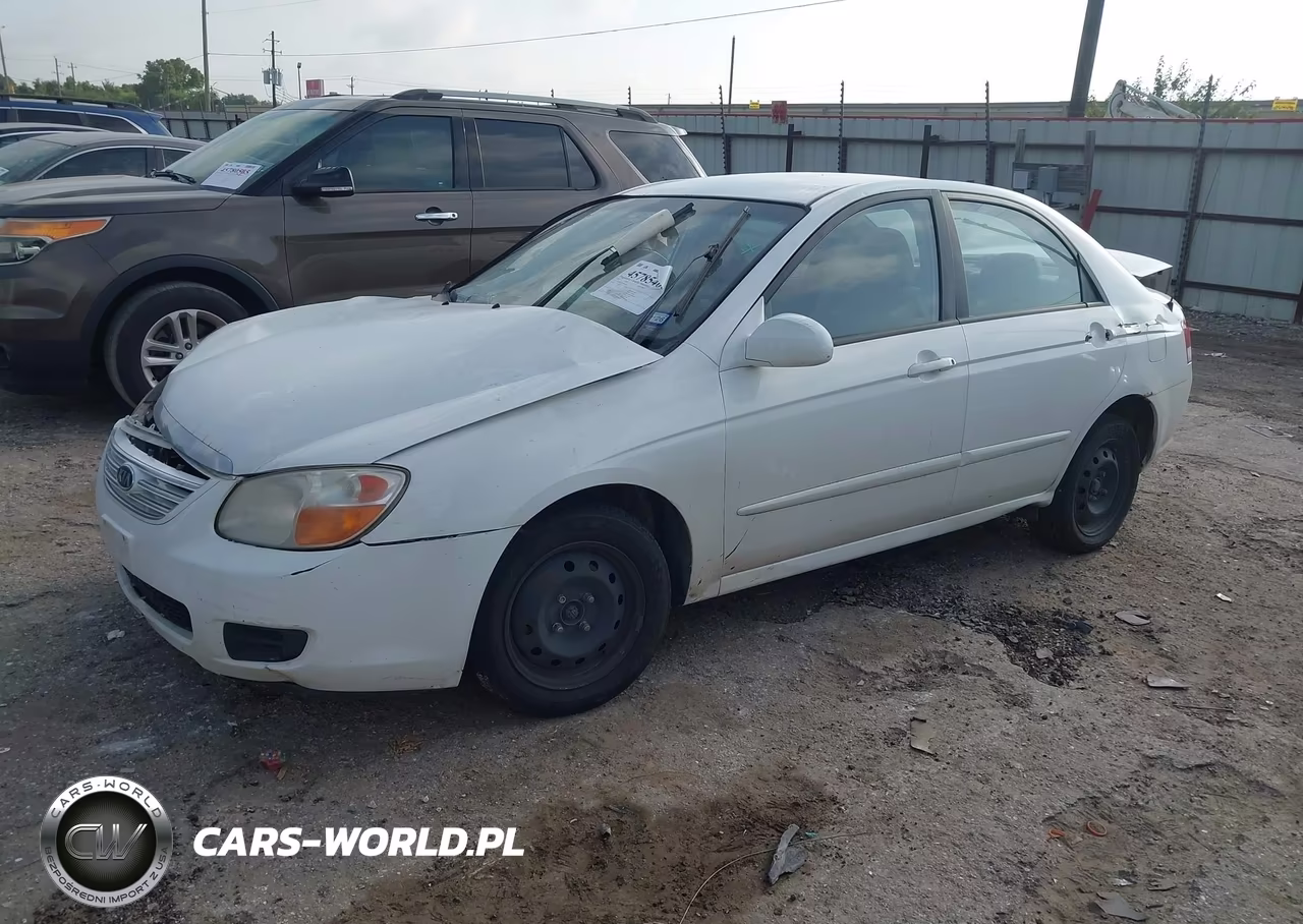 2007 Kia Spectra Ex VIN:KNAFE122775487658 - 2