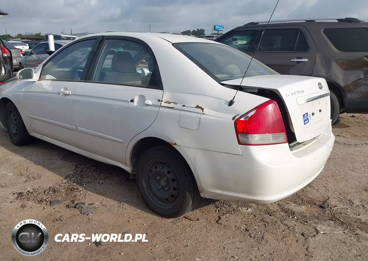 2007 Kia Spectra Ex VIN:KNAFE122775487658 - 3