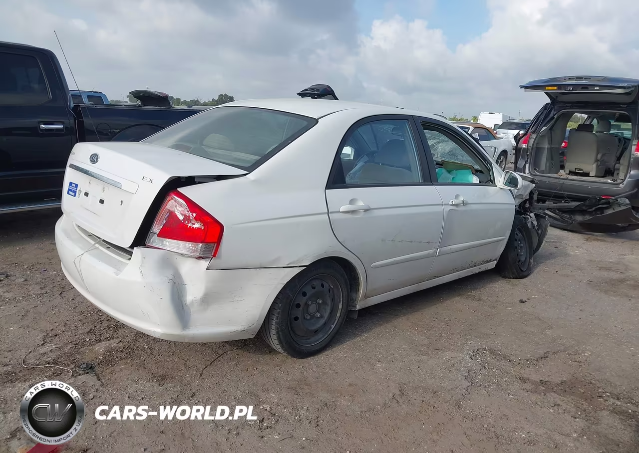 2007 Kia Spectra Ex VIN:KNAFE122775487658 - 4