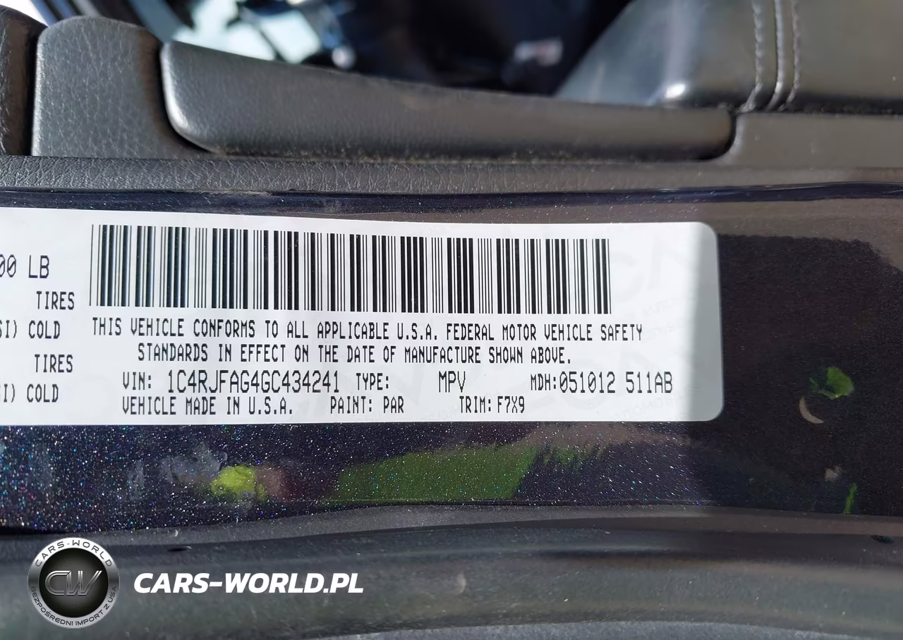 2016 Jeep Grand Cherokee Laredo VIN:1C4RJFAG4GC434241 - 9