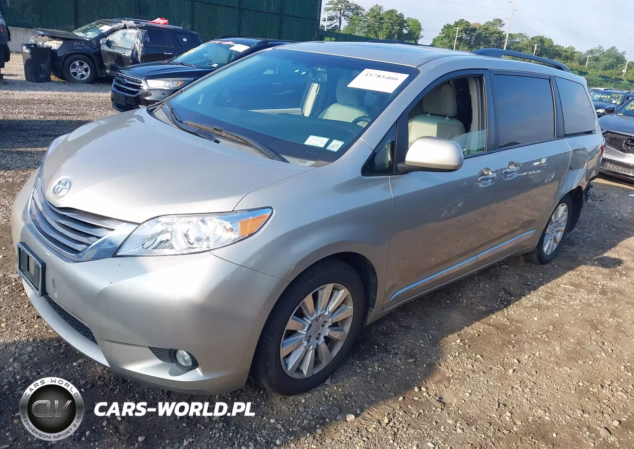 2015 Toyota Sienna Xle 7 Passenger VIN:5TDDK3DC4FS116471 - 2