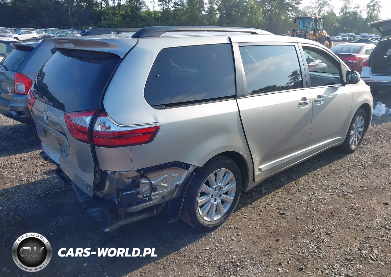 2015 Toyota Sienna Xle 7 Passenger VIN:5TDDK3DC4FS116471 - 4