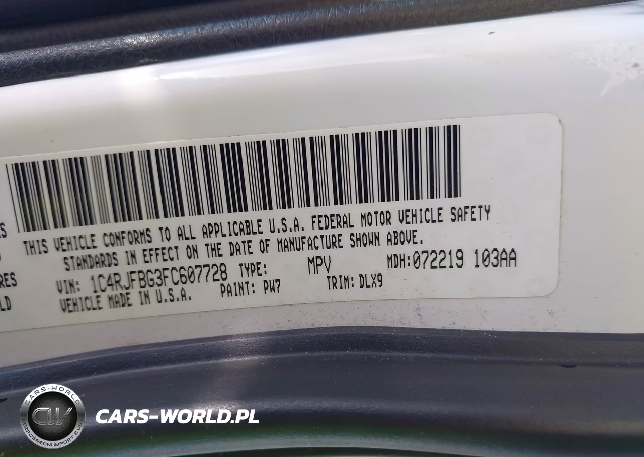 2015 Jeep Grand Cherokee Limited VIN:1C4RJFBG3FC607728 - 9